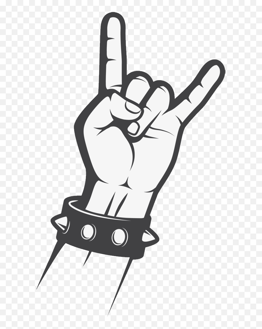 Rock Music Png - Transparent Rock Hand Sign,Music Png