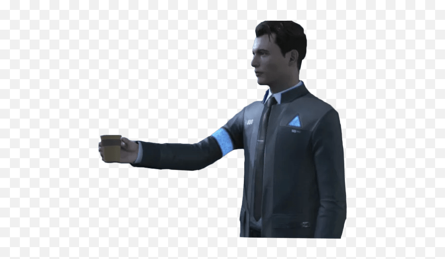 Png 3 Image - Detroit Become Human Connor Sticker,Detroit Become Human Png