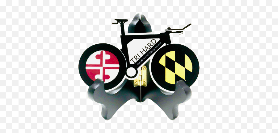 Tri Hard Maryland Triathlon Bike - Bicycle Png,Trihard Png