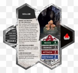 The Book Of Gollum - Gandalf Heroscape Png,Gollum Png