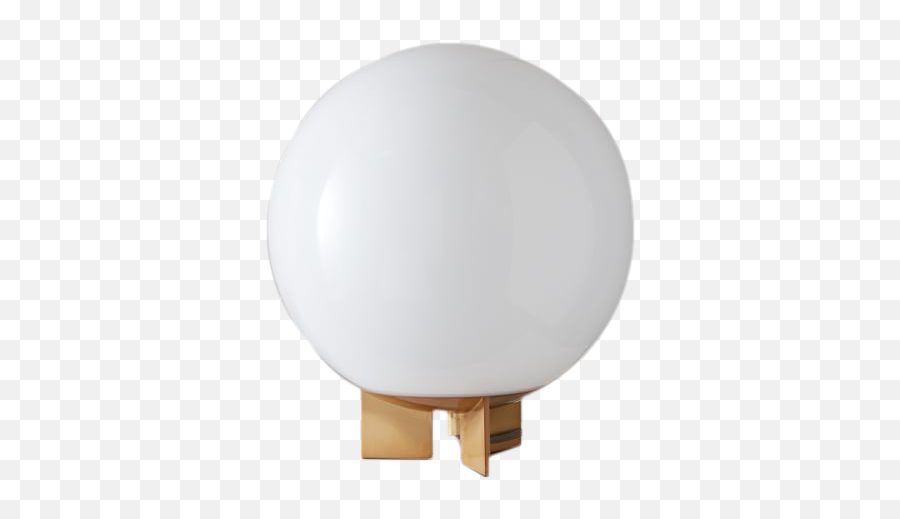 Globe Table Lamp Large Milk Glassantique Brass - Globe Table Lamp West Elm Png,Milk Glass Png