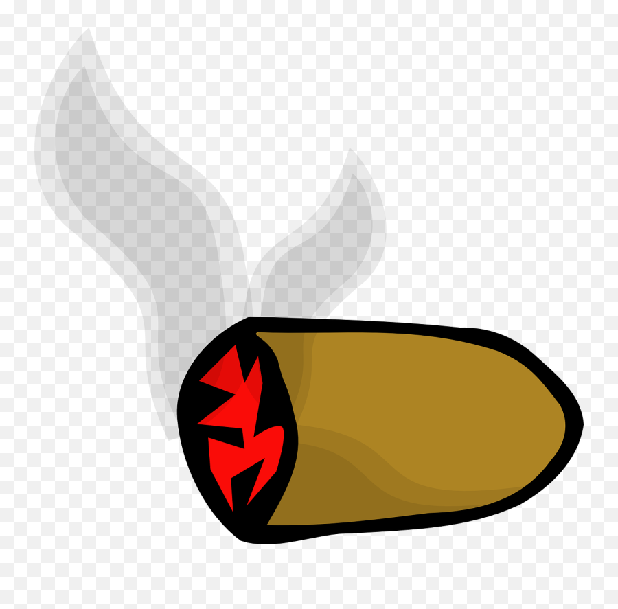 Smoke Cigar Stub Clip Art 116037 Free Svg Download 4 Vector - Clip Art Cigar Png,Smoke Vector Png