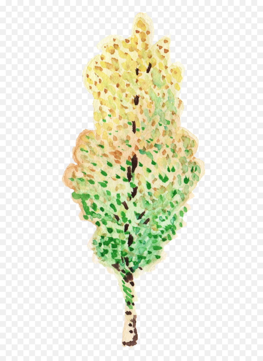 12 Watercolor Tree Transparent - Christmas Tree Png,Watercolor Tree Png