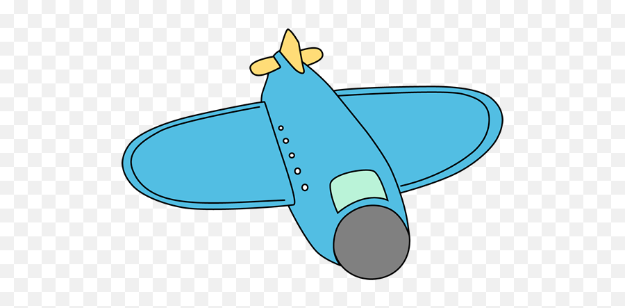Blue Airplane Clipart - Plane Taking Off Clipart Png,Airplane Clipart Transparent Background