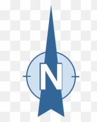 North Arrow Symbols Dwg Autocad Drawing - Transparent Background Direction Png