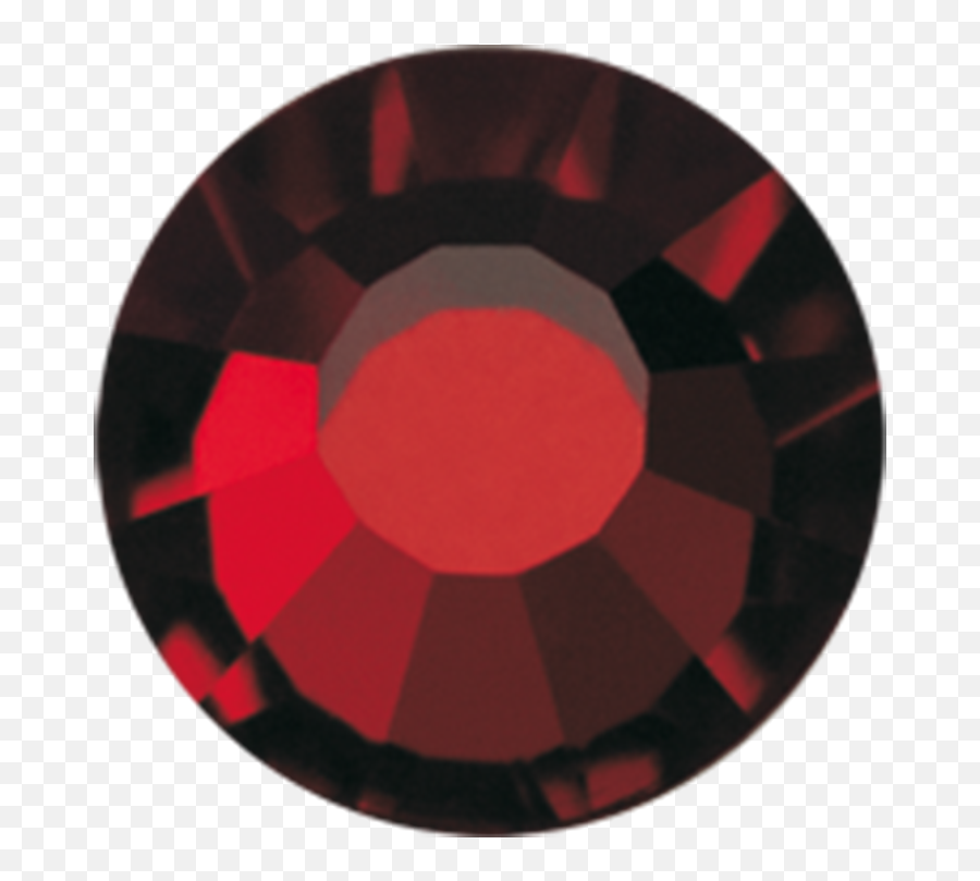 Preciosa Viva 12 Flatback Ss34 Garnet - Solid Png,Garnet Png