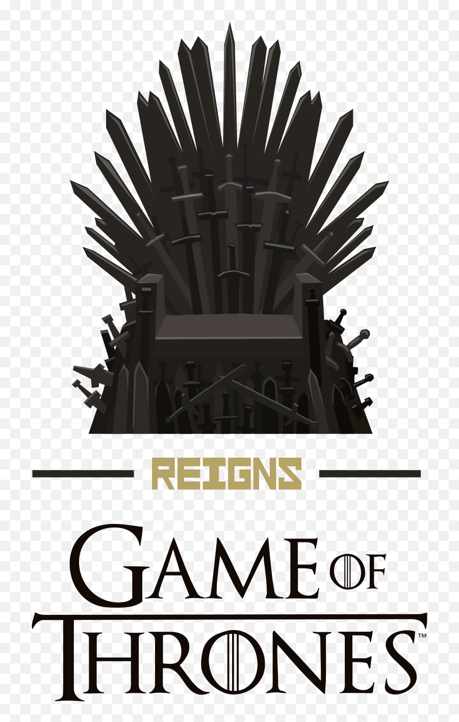 Download Reigns: Game of Thrones Logo in SVG Vector or PNG File