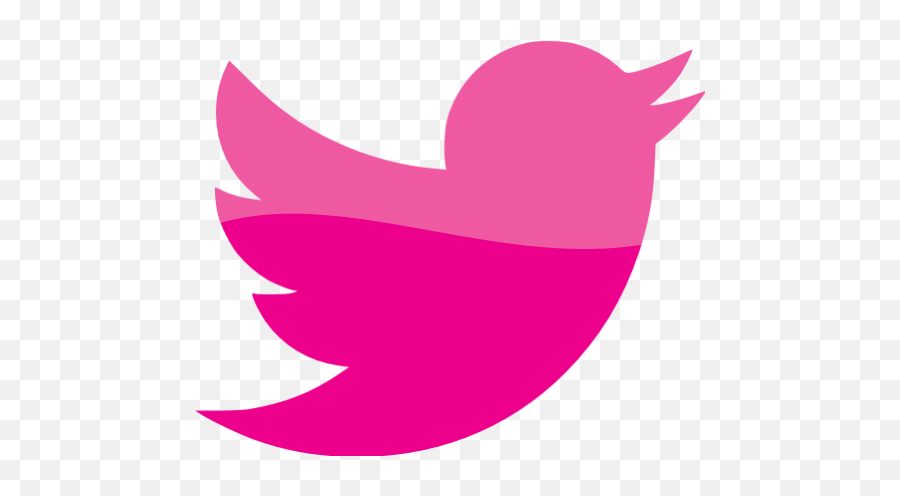 pink twitter icon