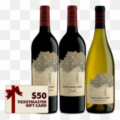 The Dreaming Tree 3 Pack 50 Ticketmaster Gift Card - Dreaming Tree Red Wine Png,Ticketmaster Logo Png