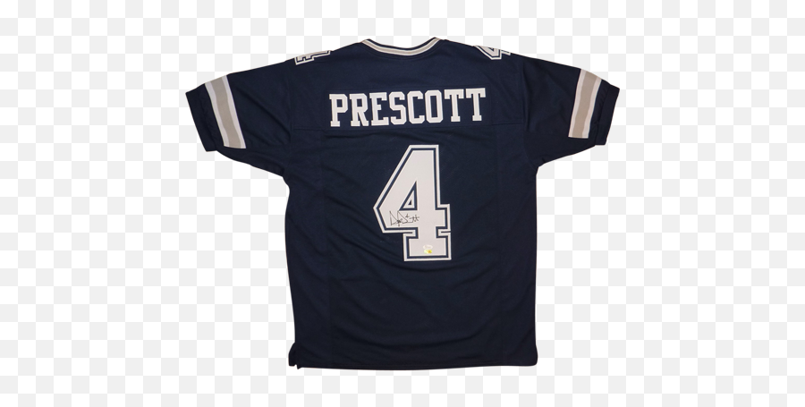 Dak Prescott Autographed Dallas Cowboys - Short Sleeve Png,Dak Prescott Png