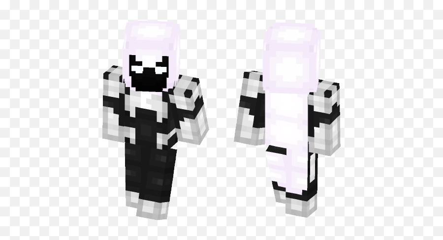 Download Moon Knight All New Different Minecraft Skin - Minecraft Skin Moon Knight Png,Moon Knight Logo