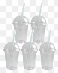 Bubble Tea Cup - Plastic Bubble Tea Cups Png,Bubble Tea Transparent