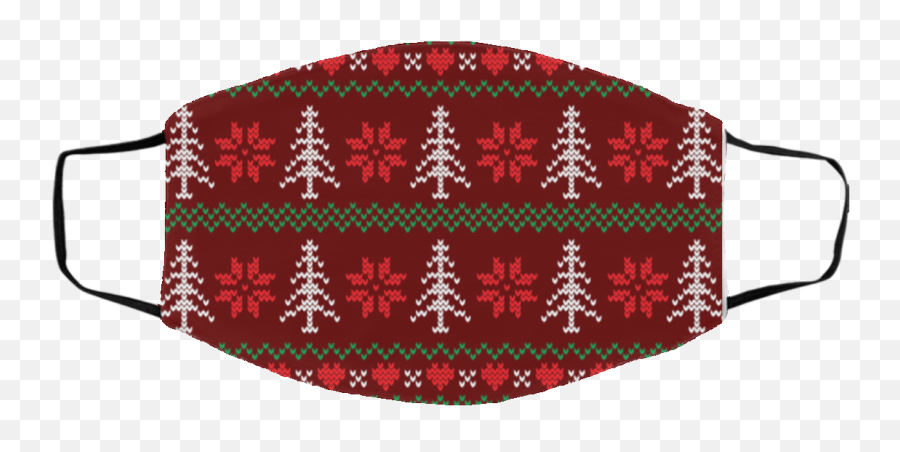 Ugly Christmas Sweater - Covid Christmas 2020 Face Mask Decorative Png,Ugly Christmas Sweater Png
