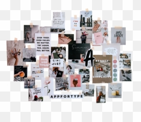 Aesthetic Tumblr Resource Recursos Sticker By Opy - Make A Wall Collage png