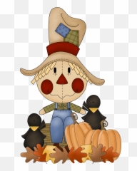 Make A Scarecrow Fall Clip Art - Fall Art Clips Png,Scarecrow Transparent