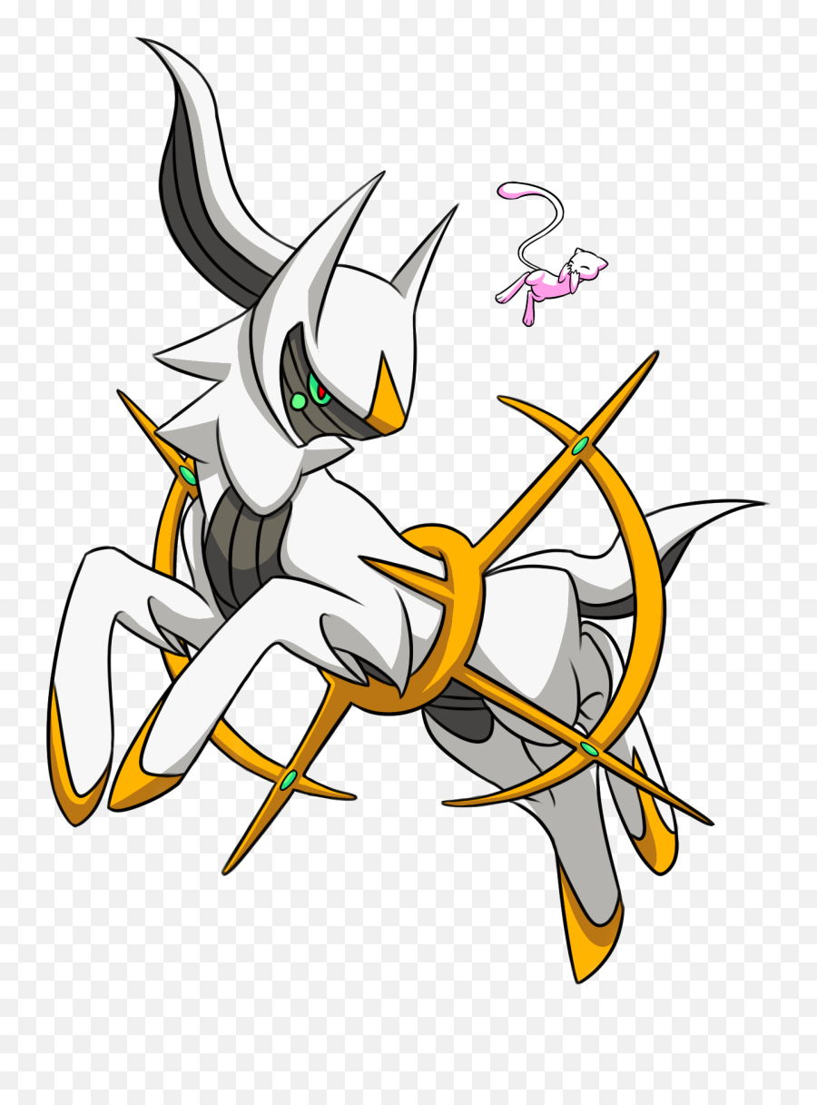 Download Mew And Arceus - Arceus Cartoon Png,Arceus Png