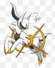 Download Mew And Arceus - Arceus Cartoon Png,Arceus Png