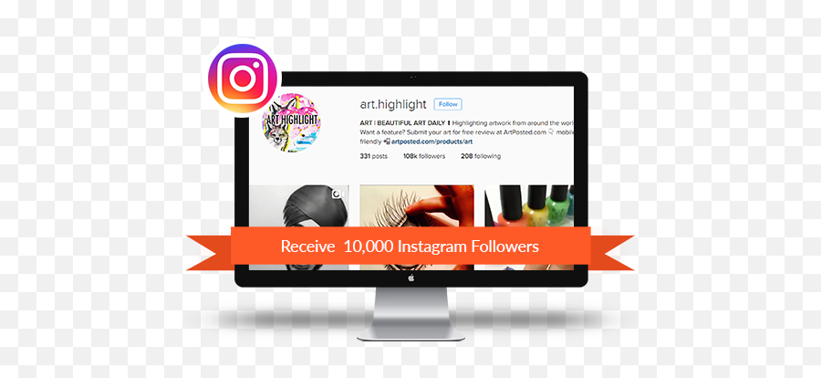 Download Insagram Follower 10k Product - Lcd Png,Follower Icon