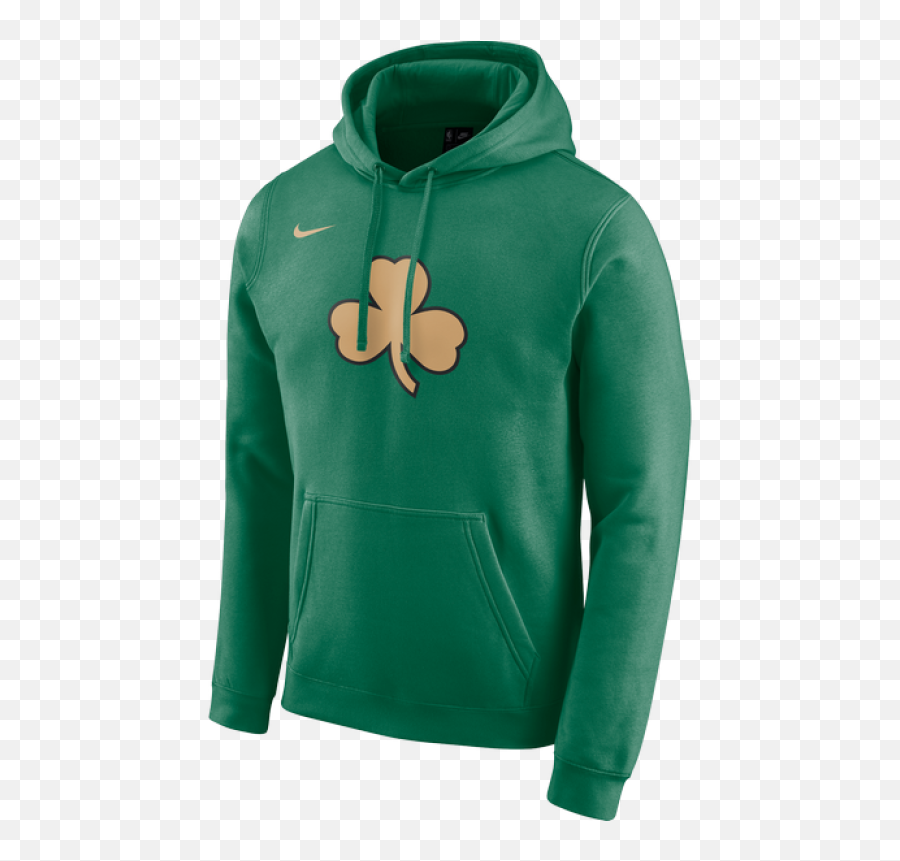 Nike Nba Boston Celtics Logo Pullover Fleece Hoodie For - Lakers City Edition Hoodie Png,Celtics Logo Png