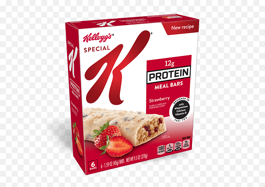 Kelloggu0027s Special K Strawberry Protein Meal Bars - Special K Chocolate Peanut Butter Protein Meal Bar Png,Icon Energy Bar Light