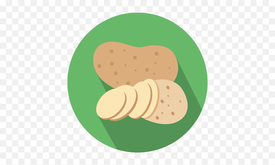 Potato Circle Icon - Transparent Background Potato Icon Png,Potato Png