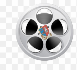 Animationclubcouk - Golden Movie Reel Png