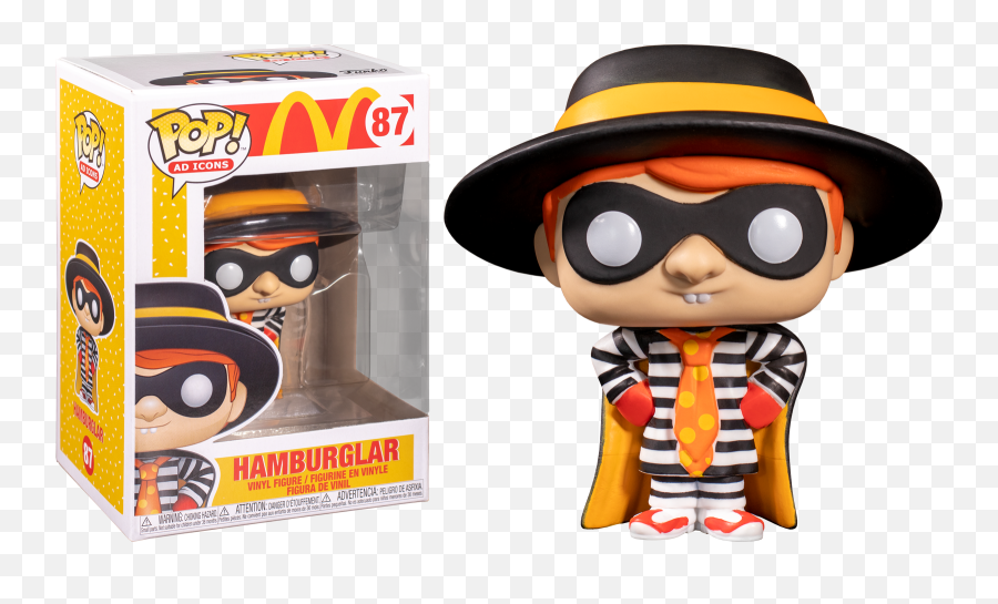 Pop Ad Icons Mcdonaldu0027s - Hamburglar Funko Pop Mcdonalds 85 Png,Choking Icon