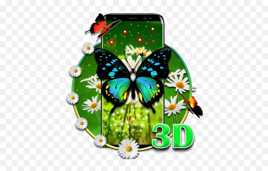 3d Colorful Butterfly Apk 207 - Download Free Apk From Apkgit Girly Png,Colorful Butterfly Icon