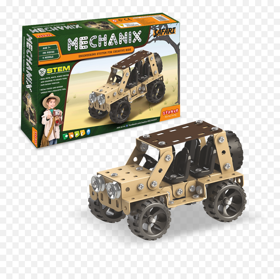 Mechanix - Safari Zephyr Toymakers Pvt Ltd Png,Parkzone Umx Icon A5
