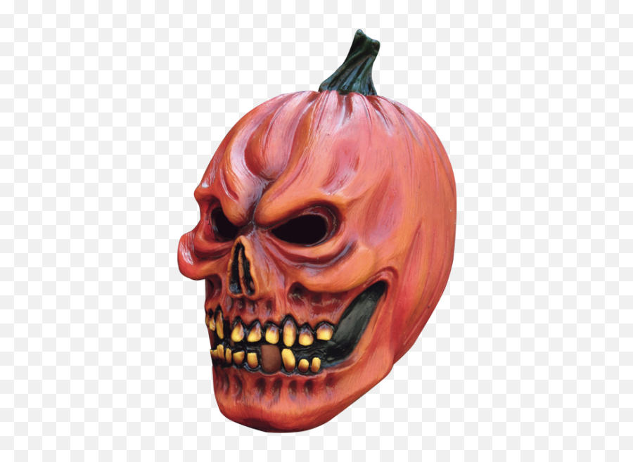Download Scary Pumpkin Mask Orange With - Mask Png,Scary Pumpkin Png