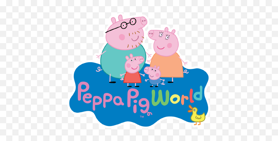 Peppa Pig World - Peppa Pig Logo Vector Png,Peppa Pig Png