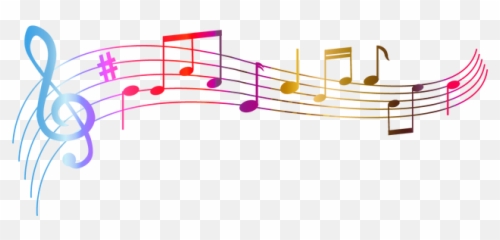 Ivocatons Hatsune Miku Vocaloid Gsr Sega Project Diva - Colorful Vector Music Notes png