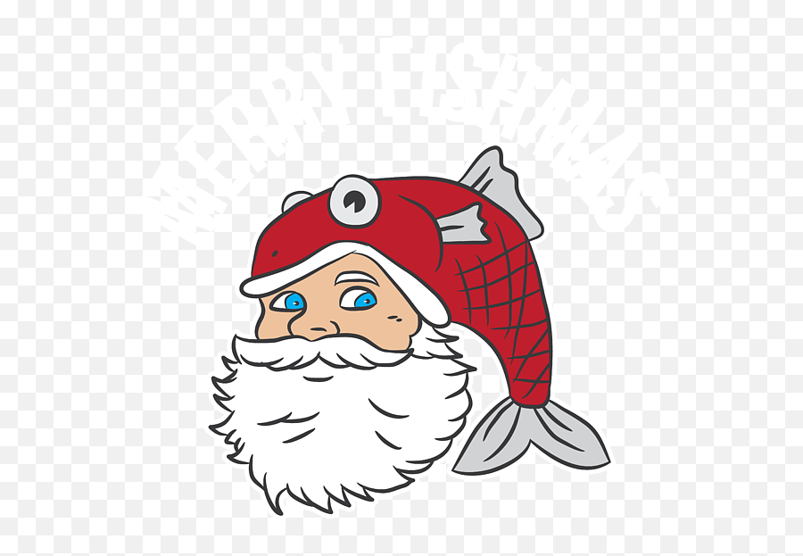 Funny Christmas Xmas Fishing Santa Holiday Gift Idea Greeting Card - Funny Fishing Christmas Shirt Png,Christmas Funny Icon