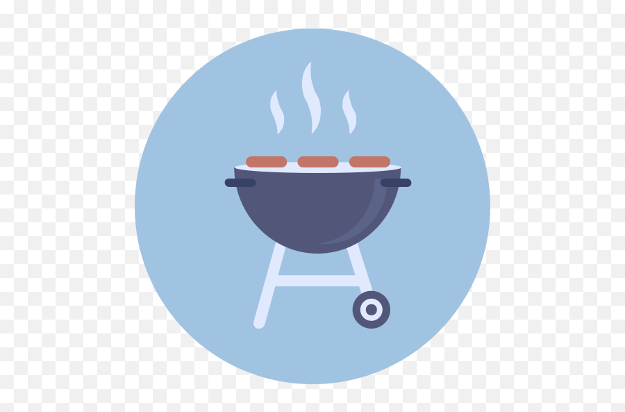 Food Flat Icons Barbecue Kitchen Tools - Barbeque Icon Png,Icon Flat Iron