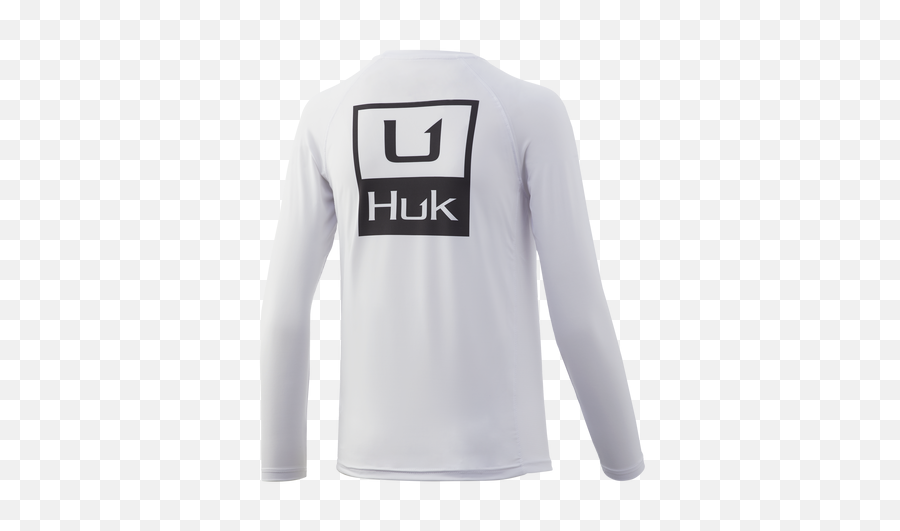 Huk Gear Get It In Time W Free Ground Shipping Milled Shirts Png Fishing - Kryptex Icon Performance Long Sleeve Yeti Grey