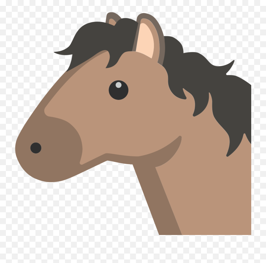 Svg - Emoji Horse Png,Caballo Png