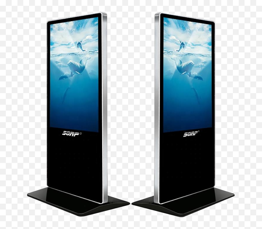 Floor Standing Advertising Display Screens Sorp Displays - Advertising Display Png,Screen Png