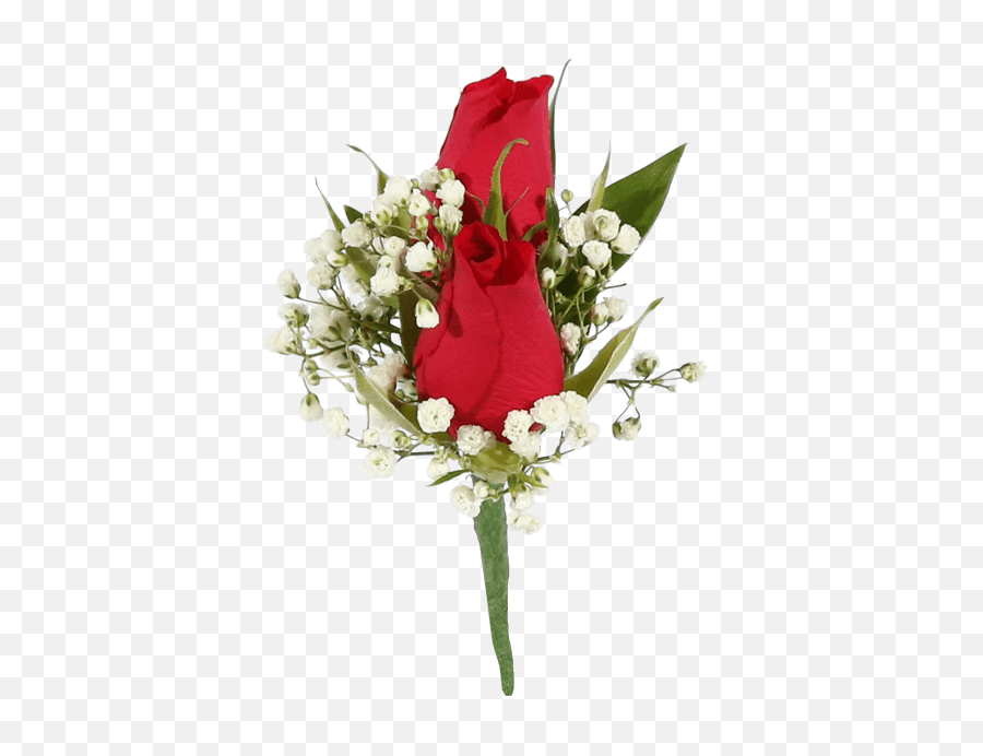 Double Red Rose - Red Sweetheart Rose Boutonniere Png,Red Rose Png