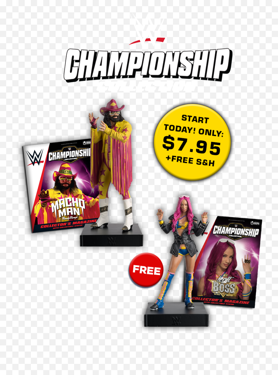 Wwe Championship Collection Eaglemoss - Wwe Network Png,Macho Man Png