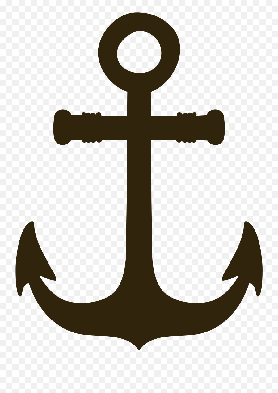 Brown Simple Anchor Png Download - Anchor Royalty Free,Anchor Png