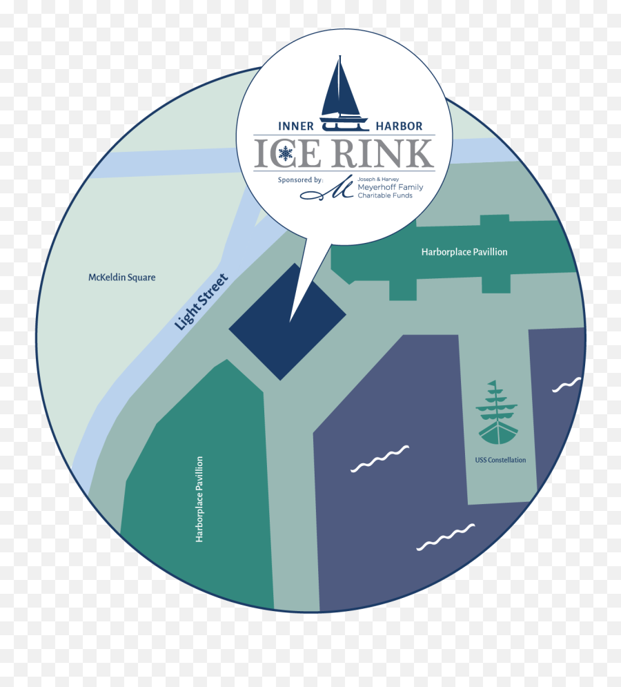 Inner Harbor Ice Rink Waterfront Partnership - Diagram Png,Hockey Rink Png