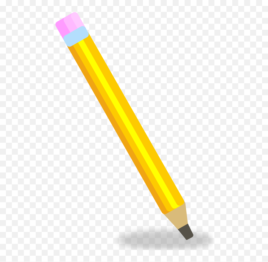 Free Clipart Pencil Shokunin - Transparent Cartoon Pencil Writing Png,Blunt Transparent Background