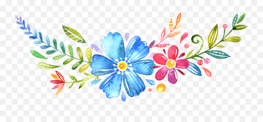 White Paint Border Png 2 Image - Water Painting Flowers Frame,Paint Border Png