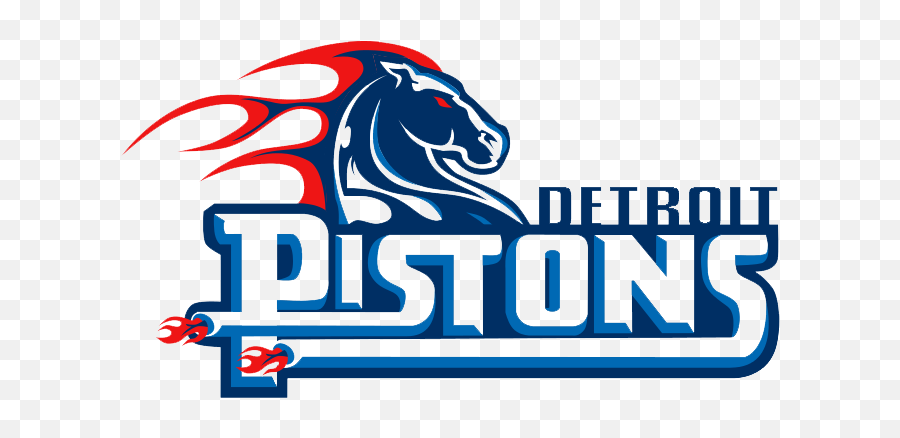 Pistons Logo Png 6 Image - Detroit Pistons Horse Logo,Pistons Logo Png