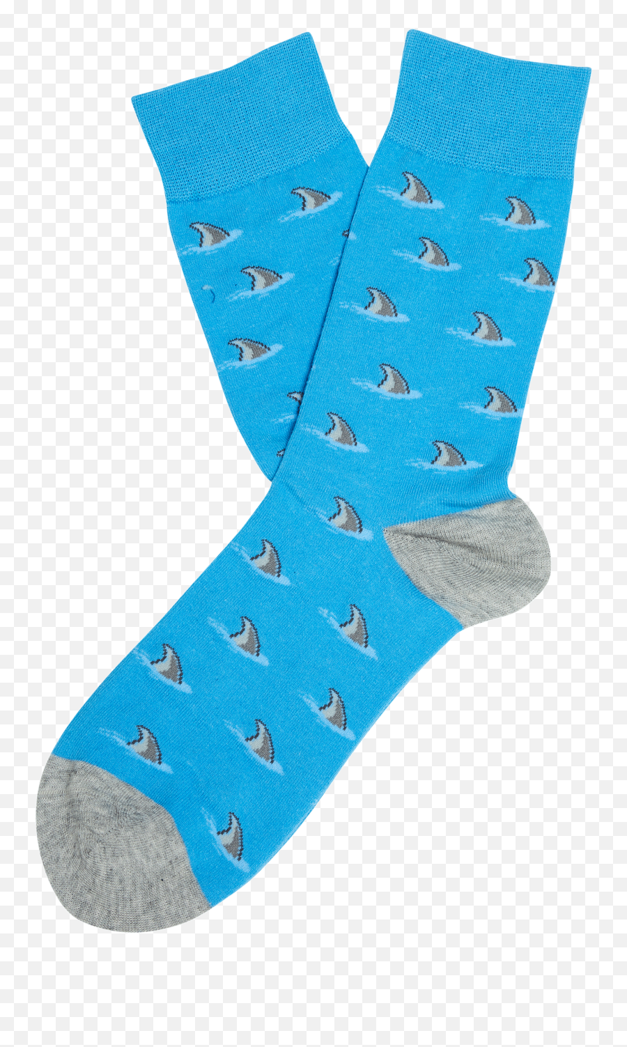 Deryck Shark Fin Sock - Sock Png,Shark Fin Png