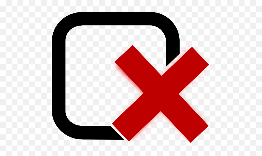 No Check Png Picture 507961 Clipart Cross - No Check Png,Check Png