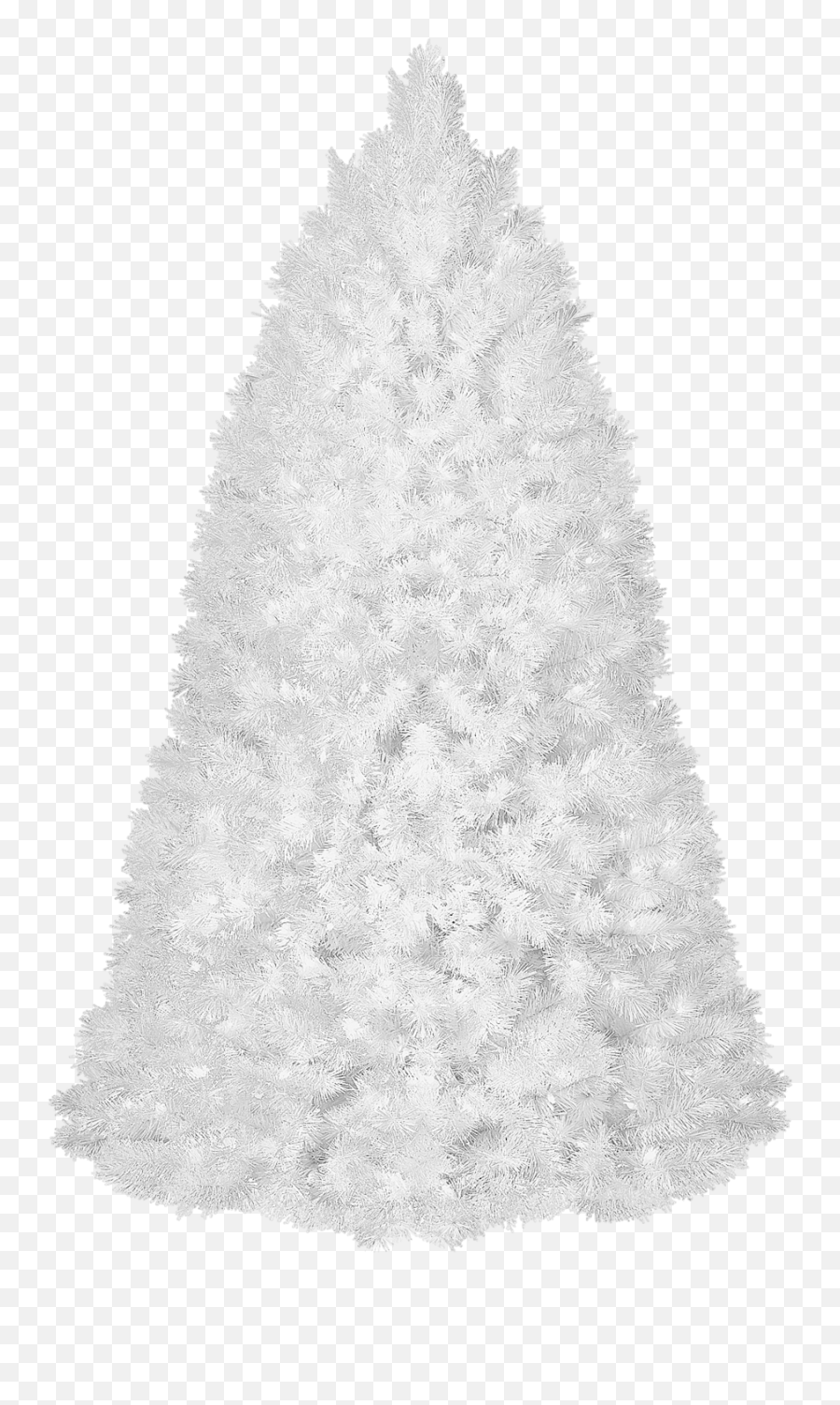 6 - White Christmas Trees Png,White Christmas Tree Png