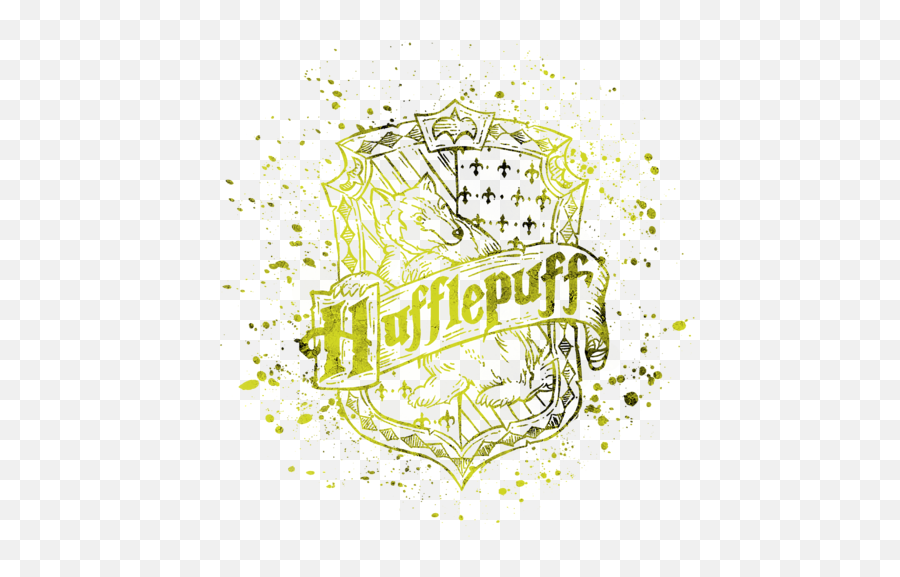 Harry Potter Hufflepuff House Silhouette Round Beach Towel - Hufflepuff Png,Harry Potter Logo Transparent Background