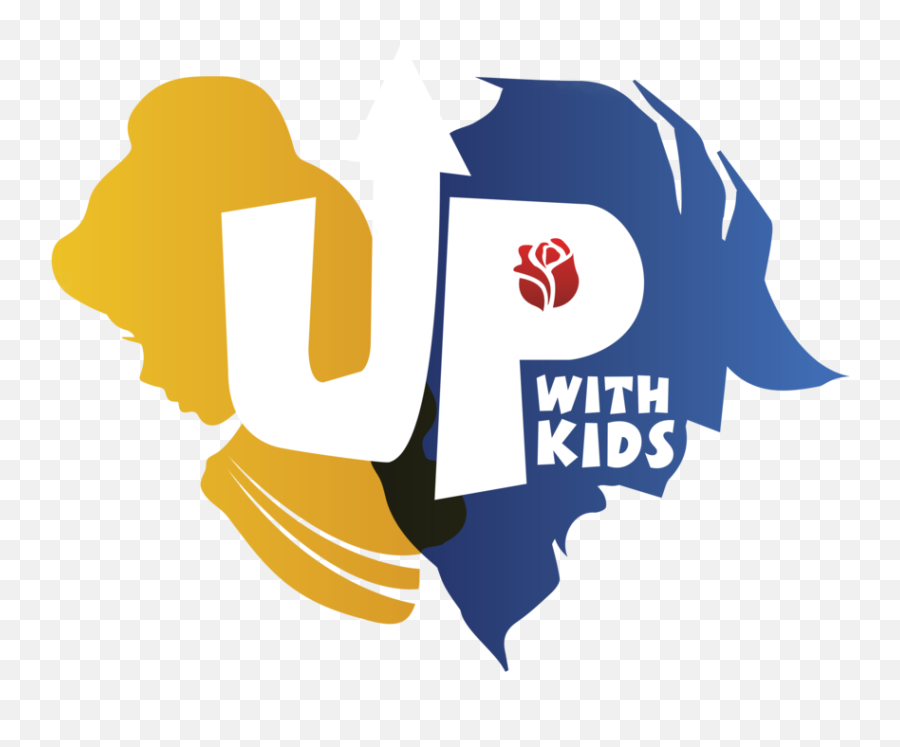 Beauty Beast Logo Transparent Png Image - Up With Kids,Beauty And The Beast Logo Png