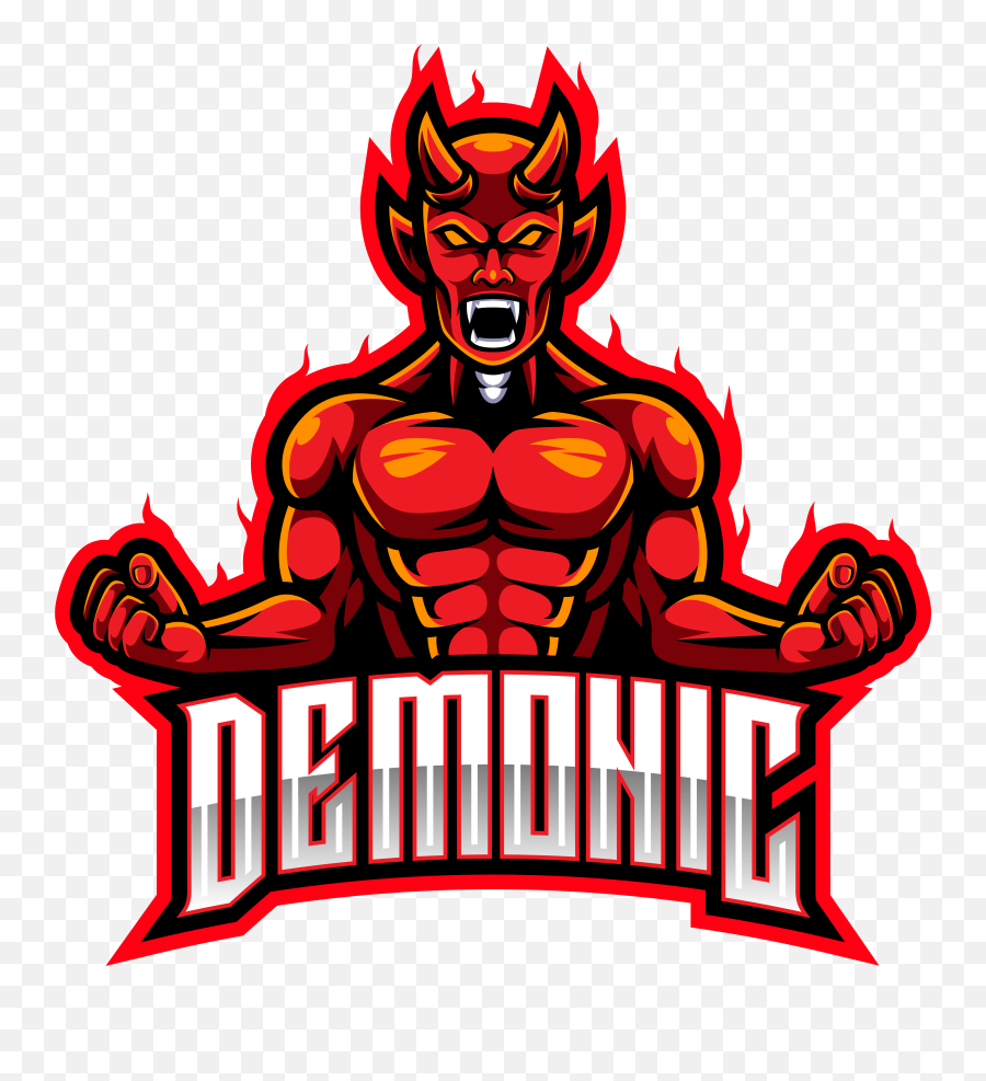 Red Devil Mascot Png Free - Free Fire Logo Edit,Devil Png